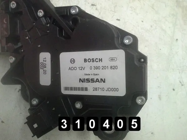 Motor limpiaparabrisas Nissan Qashqai OEM AM-310405 Usado image 4