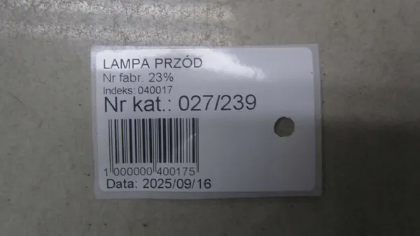 RECHTER KOPLAMP MERCEDES W176 A1768200461 image 10