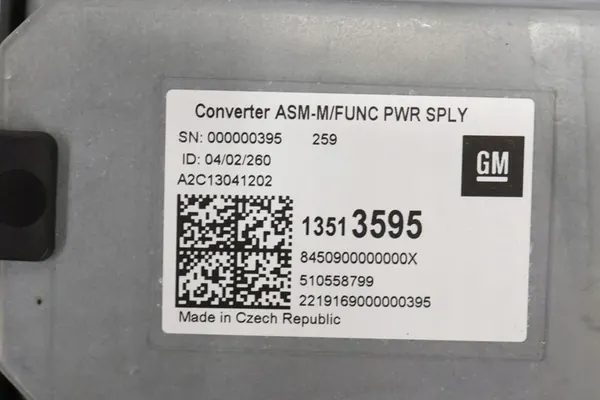 Opel Insignia B Spannungsmodul 13513595 image 2