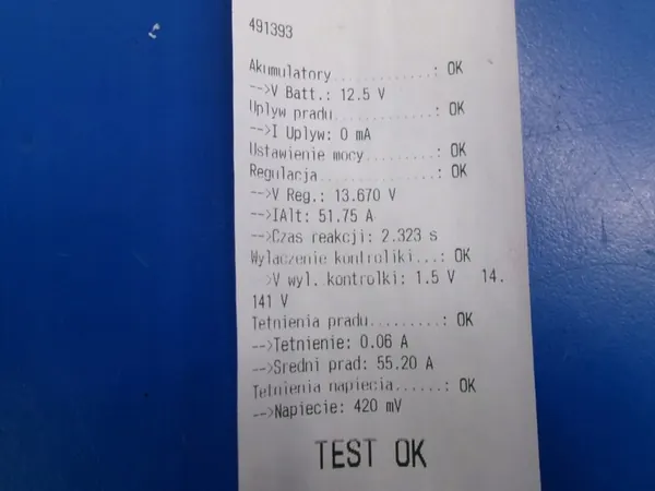 Vaihtovirtageneraattori Fiat Stilo 1.8 DENSO 120A OE 46543023 image 6