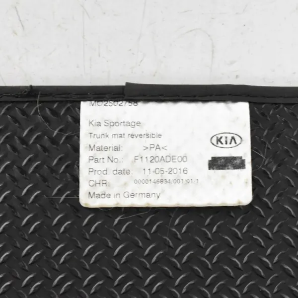 OEM F1120ADE00 tavaratilan matto Kia Sportage IV QL image 6