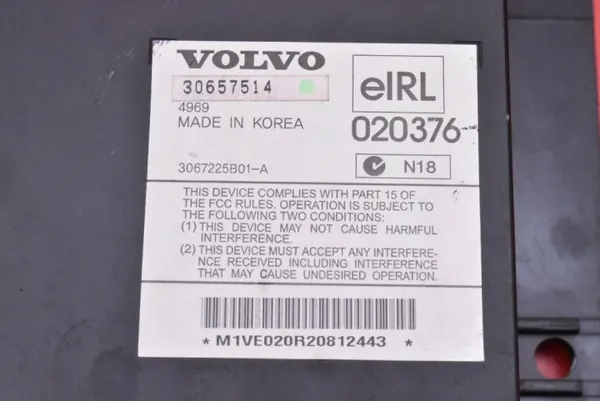 Amplificateur radio OEM 30657514 pour Volvo XC90 2002-2006 image 7