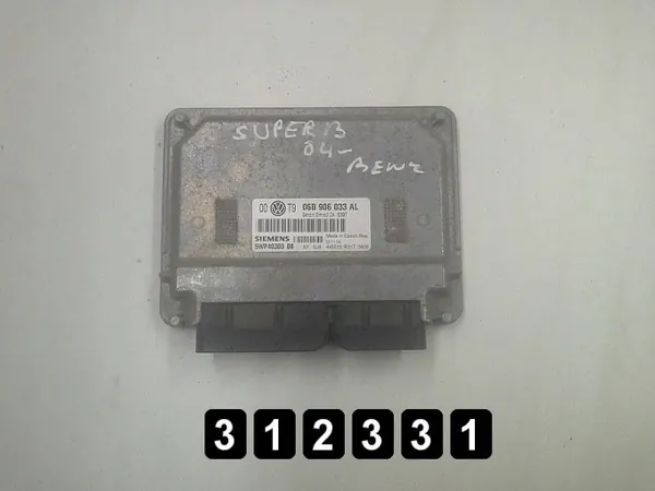 Gebrauchte Skoda Superb ECU OEM AM-312331 2004 Benzin image 2