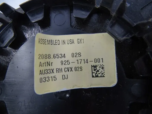 Vidro espelho direito OEM 925-1714-001 para Audi R8 image 4