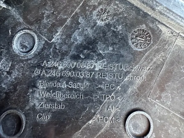 OEM A2466900787 Cache Triangle Rétro Mercedes Classe B image 7