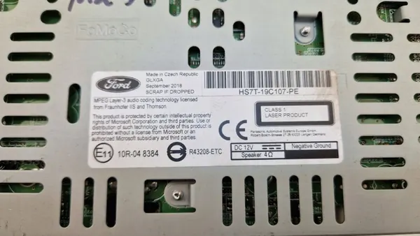 Radio Navigation Ford Mondeo MK V OEM HS7T19C107PE image 7