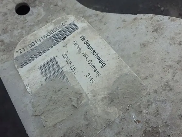 Begagnad bakbalk OEM 3C0505235L för VW Passat B6 image 4
