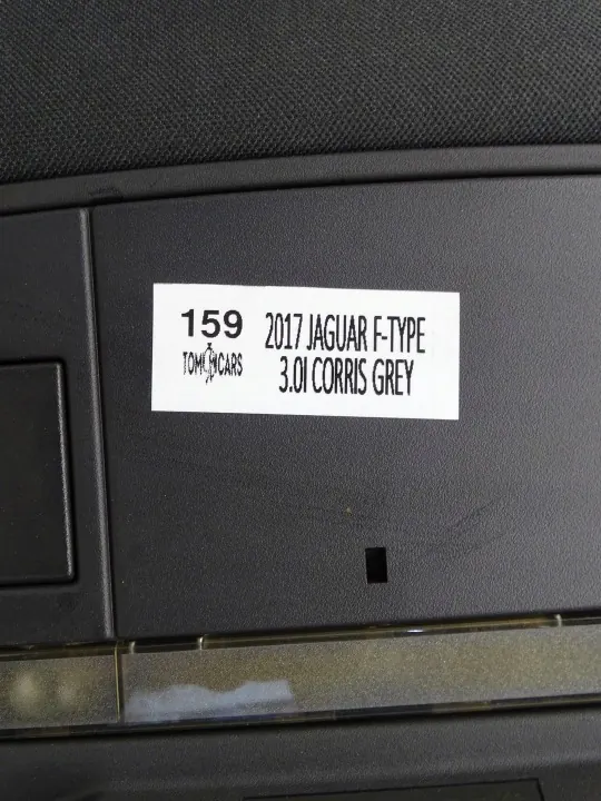 OEM 18260013164 Dakbekleding Zwart Jaguar F-Type X152 image 7