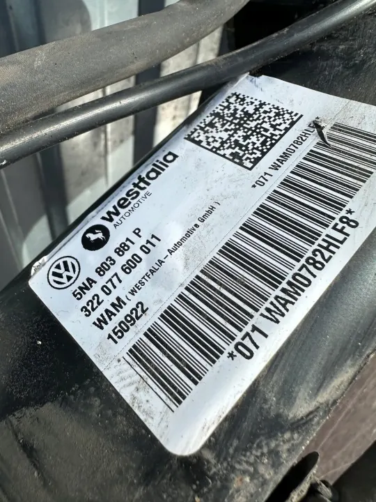 Engate Westfalia para VW TIGUAN 5NA II 2 - OEM 5NA803881P image 3