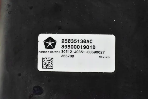 Subwoofer-luidspreker OEM 2750000601B voor Jeep Grand Cherokee image 7