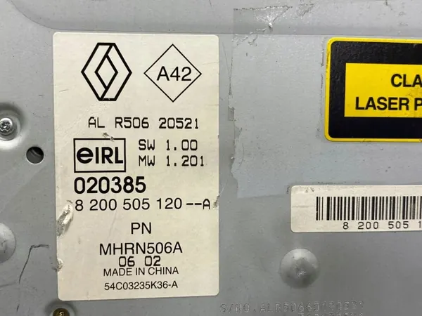 Renault Megane II CD/DVD-Wechsler OEM 8200505120A image 9