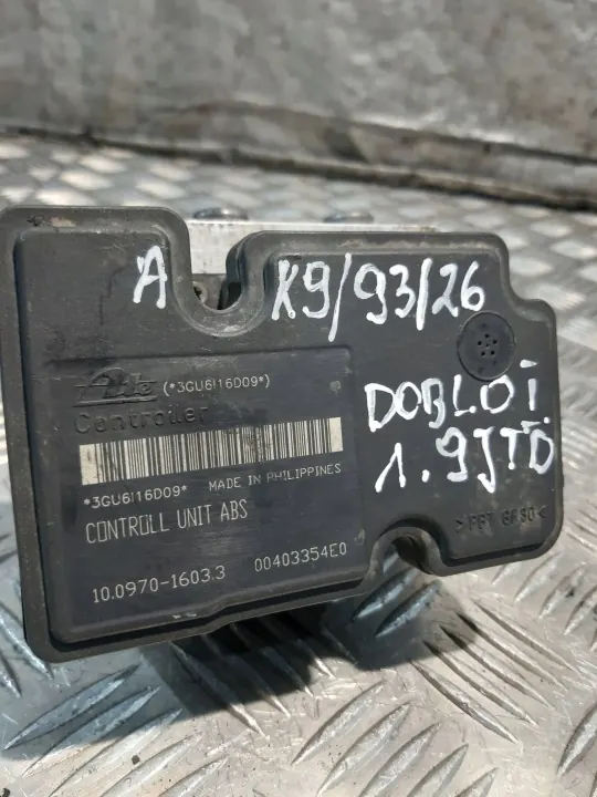 Pompe ABS Fiat Doblo OEM 51773386 - Occasion image 3
