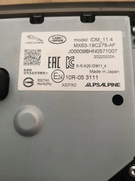 Écran Navigation Jaguar F-Pace X761 Lift OEM MX63-19C279-AF image 8