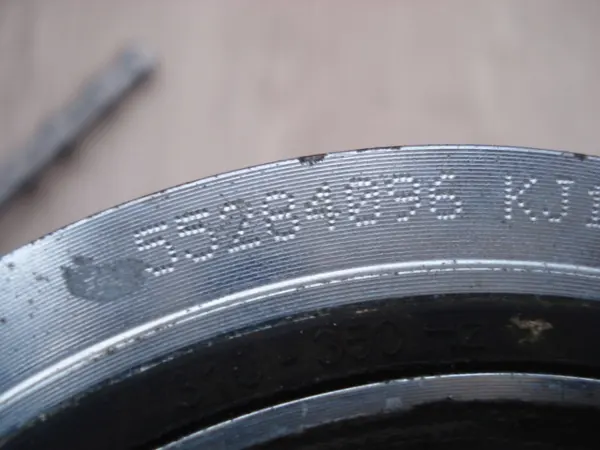 Polia do virabrequim 1.3 Turbo Jeep Compass Fiat 500X OEM image 3