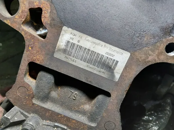 BMW M47 2.0D Moottori OEM 7786664 E90/E91 image 5