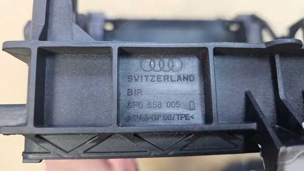 Cadre Radio 2 DIN Audi A3 8P OEM 8P0858005D image 5