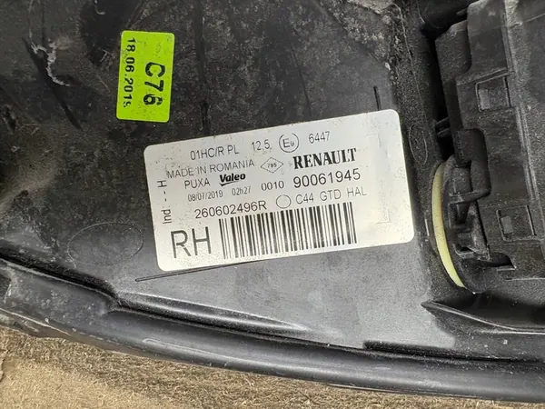 Vasen etuvalaisin Renault Twingo II Lift image 8