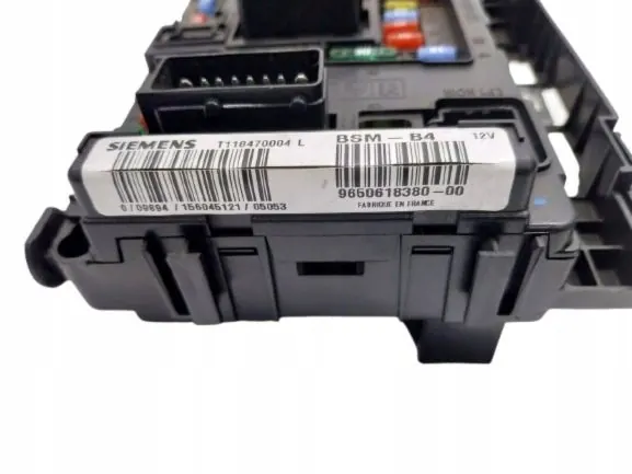 Módulo BSM usado OEM 9650618380-00 para Citroen image 3