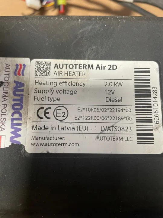 Webasto Parking Heater Renault Master III 122R-0014159 image 5