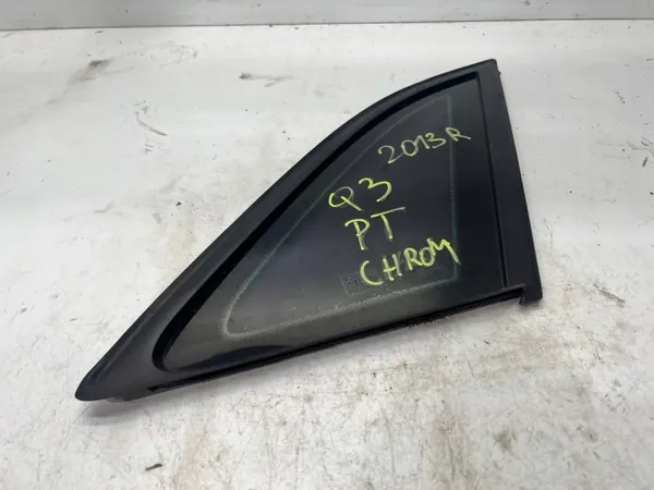 OEM SZYBA KAROSERYJNA PRAWY TYŁ CHROM FOLIA AUDI Q3 8U 2013R image 2