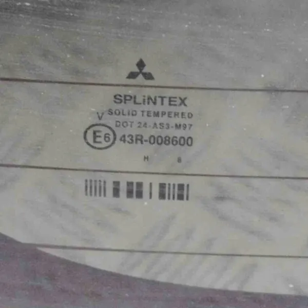 Mitsubishi Colt VI bakluckeglas OEM 43R008600 image 3