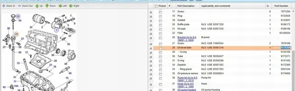 Öljytason mittari SAAB 9-5 (YS3E) 2.0L 1998 9172305 image 5