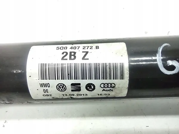 Fram höger drivaxel 5Q0407272B A3 8V Leon Golf VII image 4