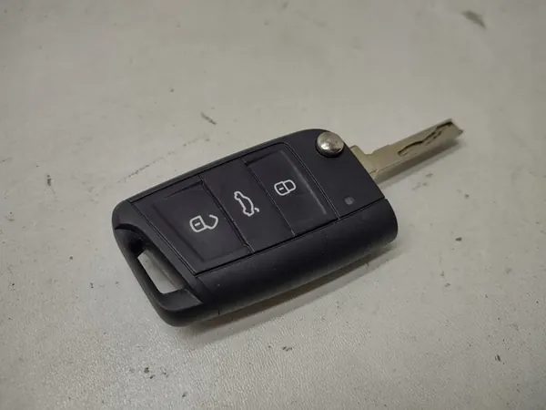 Original Nyckel Fjärrkontroll 5G6959752Q Polo 6C Golf VII Touran 5T image 2