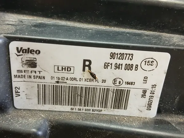 Farol dianteiro direito Seat Ibiza 6F Full LED 17- 6F1941008B image 6