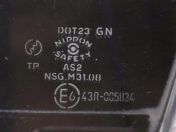 OEM NSGM3108 vänster dörrglas för Mazda MX-5 NB 1998-2005 image 3