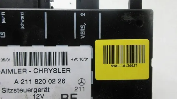 Módulo de puerta Mercedes-Benz E W211 A2118200226 image 5