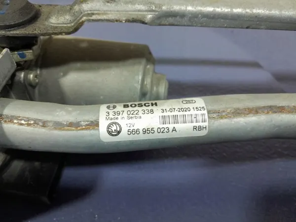 Moteur d'essuie-glace avant OEM 566955023A Skoda image 4