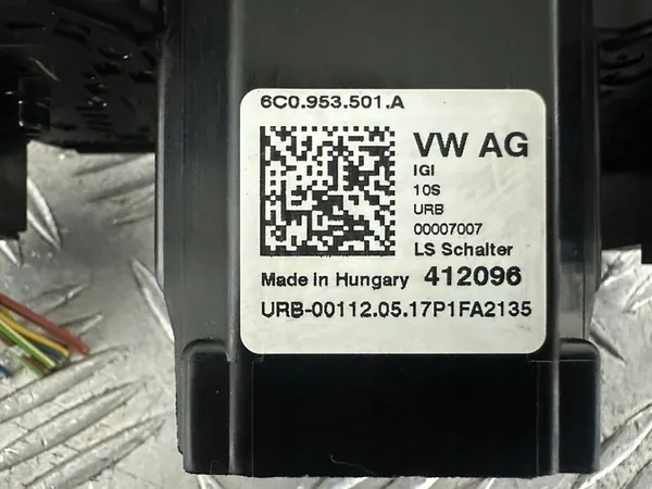 VW POLO 6C Combinatieschakelaar image 9