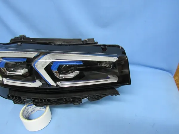 Faros derecho BMW 3 G20 G21 Lift Full Led Azul image 3