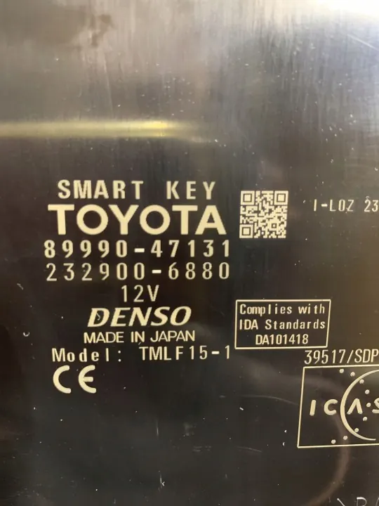 Module sans clé Toyota Prius OEM 2329006880 image 5