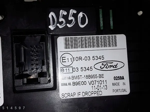Ecrã de visualização Ford Transit Custom OEM e110r035345 image 3