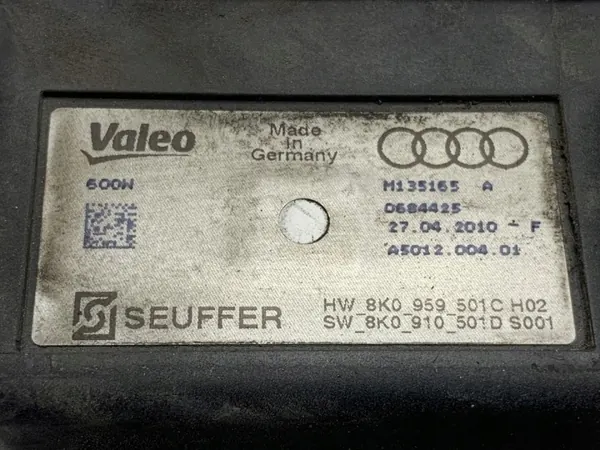 Module Ventilateur OEM 8K0959501 pour Audi A6 C7 3.0 204CH image 5