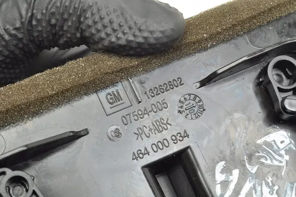 Grelha de ar central cromada Opel OE 13262802 image 4