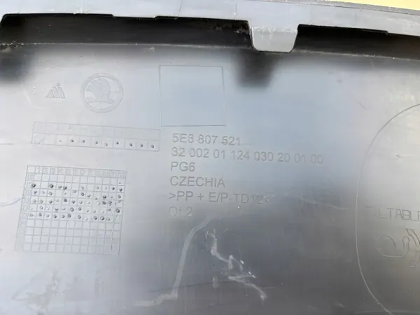 Skoda OE 5E7807521 Bakspoiler Diffusor Bakstötfångare image 3