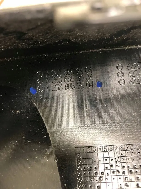 Framstötspoiler Mercedes W253 C253 AMG A2538852504 image 7