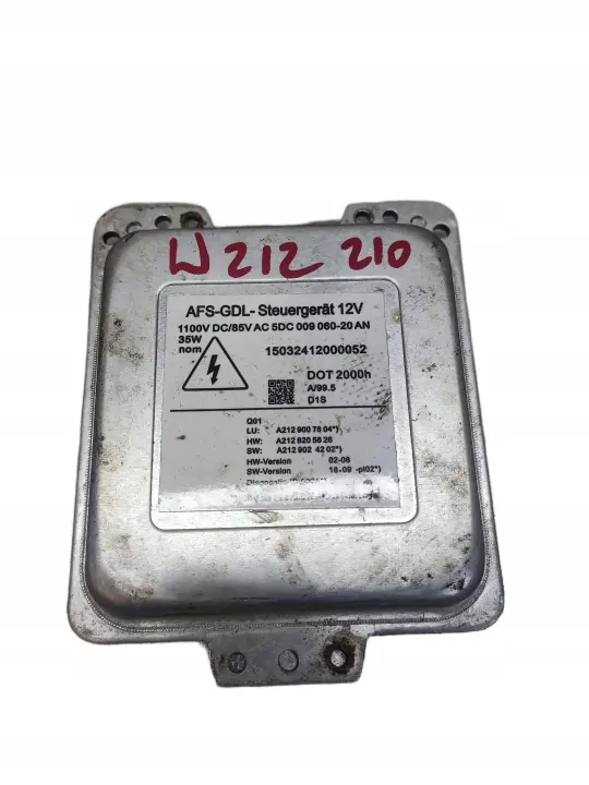 Mercedes Xenon Ballast OEM A2129007804 för E-Klass W212 image 2