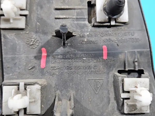 Etupuskuri oikea Porsche Cayenne II 7P5854960 image 4