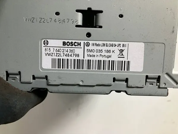 Radio OEM 5M0035186K para Sharan 7N Alhambra II image 3