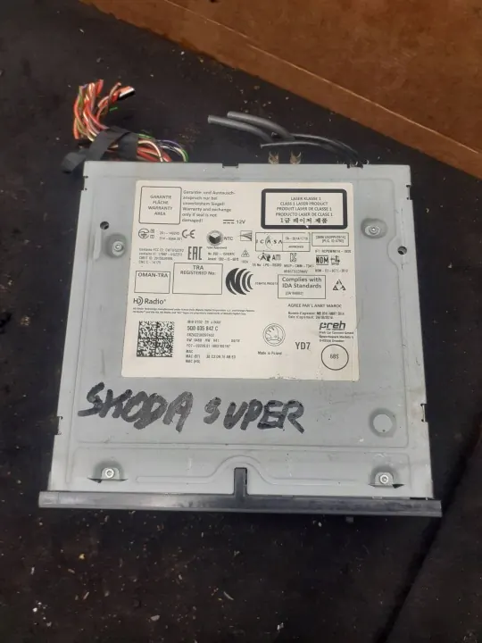 Skoda Superb B8 Navigationsmodul OEM 5Q0035842C image 3