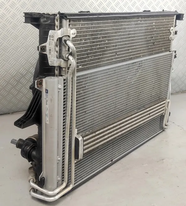 Módulo de refrigeración Audi Q7 3.6 FSI con ventiladores image 4