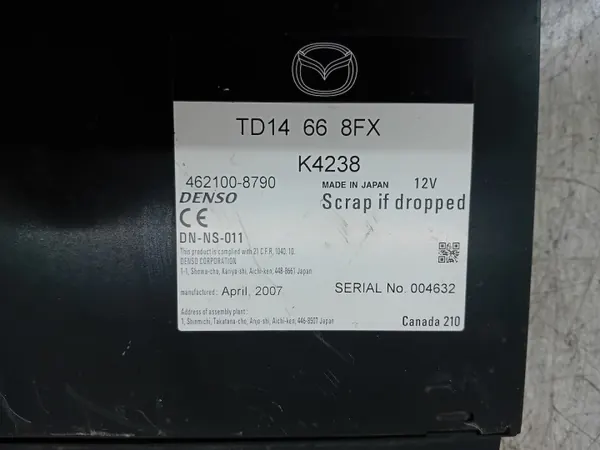 Changer CD usagé OEM TD14668FX 462100-8790 Mazda CX-9 image 7