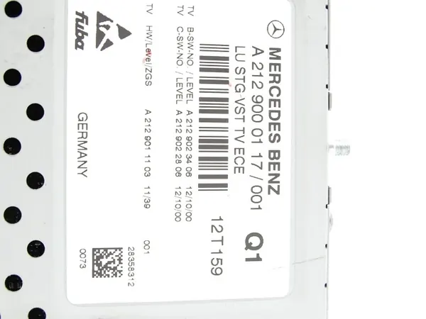 Gebruikte Mercedes-Benz Audio-tuner OEM A2129000117 image 5