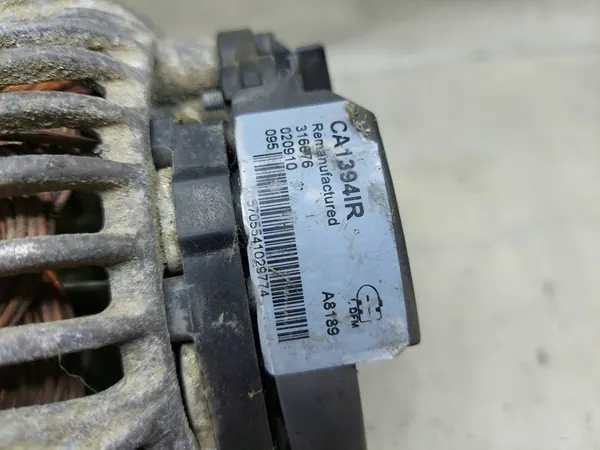 Vaihtovirtageneraattori CA1394IR VW Audi Skoda 1.9 TDI image 5