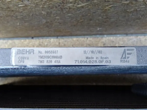 SHARAN GALAXY ALHAMBRA TDI Ilmastointijäähdytin image 6