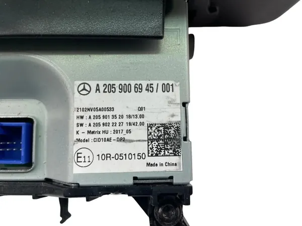 Écran navigation OEM A2059006945 Mercedes Classe C W205 image 5